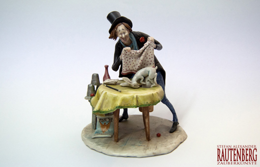 Toni Moretto Zaubererskulptur