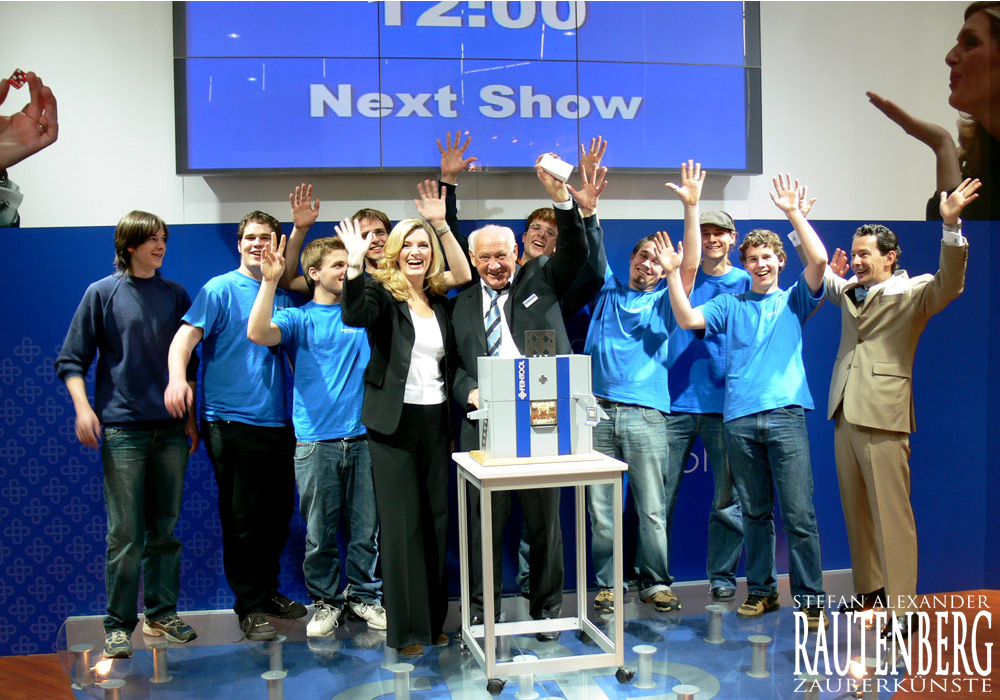 Individuell geplante und durchgeführte Unternehmensshow auf einer Fachmesse